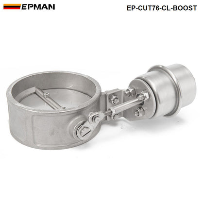 EPMAN - Boost Activated Exhaust Cutout / Dump 3" / 76MM CLOSED