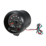 3.75" Black Tachometer Gauge w/ Shift light 0-8000 RPM