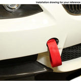 Racing Tow Strap with bolt-on hardware Universal