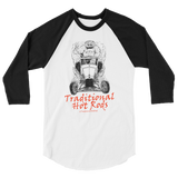 Traditional Hot Rods Monster 3/4 Sleeve Raglan Shirt