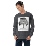 Why are the wheels crooked? VW Beetle Unisex Sweatshirt