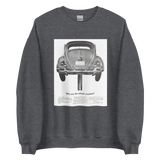 Why are the wheels crooked? VW Beetle Unisex Sweatshirt