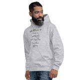 WORKOUT Because Zombies Unisex Hoodie