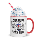 Get Buft Stay Buft Mug with Color Inside